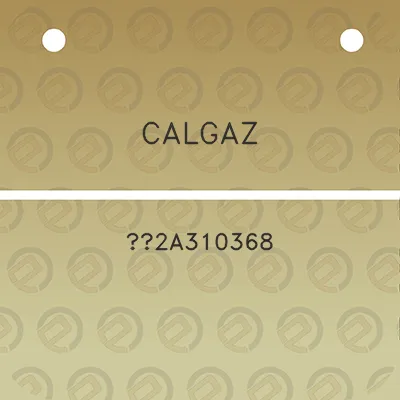 calgaz-2a310368