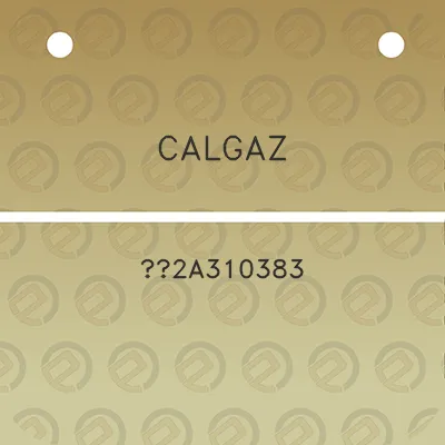 calgaz-2a310383