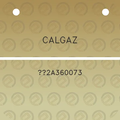 calgaz-2a360073