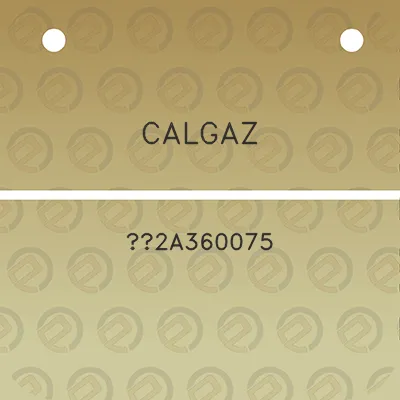 calgaz-2a360075