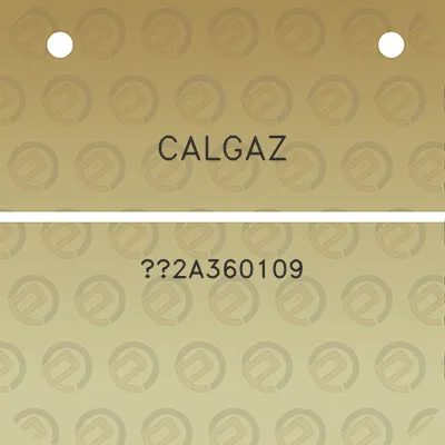 calgaz-2a360109