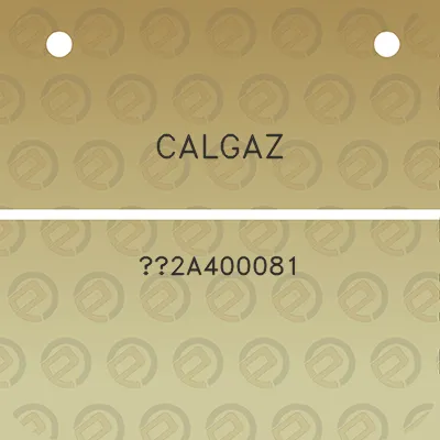 calgaz-2a400081