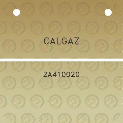 calgaz-2a410020