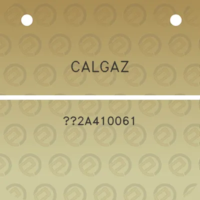 calgaz-2a410061