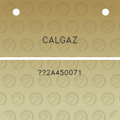 calgaz-2a450071