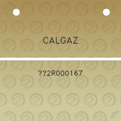 calgaz-2r000167