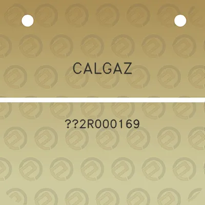 calgaz-2r000169