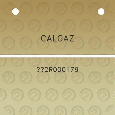 calgaz-2r000179