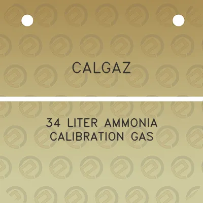 calgaz-34-liter-ammonia-calibration-gas