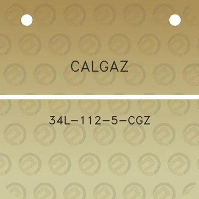 calgaz-34l-112-5-cgz