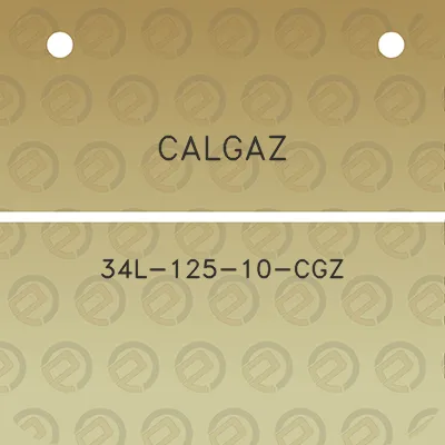 calgaz-34l-125-10-cgz