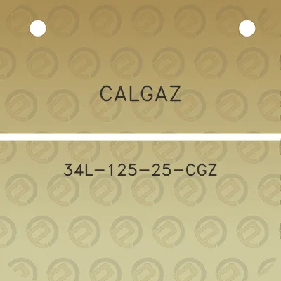 calgaz-34l-125-25-cgz