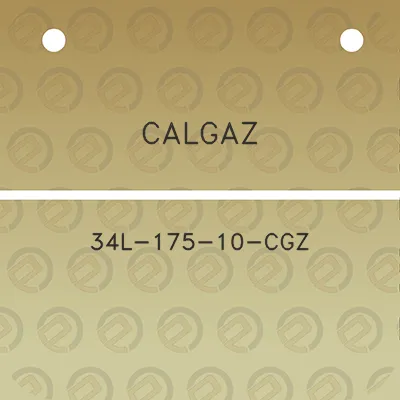 calgaz-34l-175-10-cgz