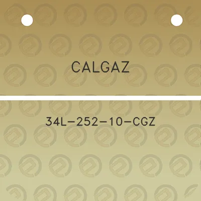 calgaz-34l-252-10-cgz