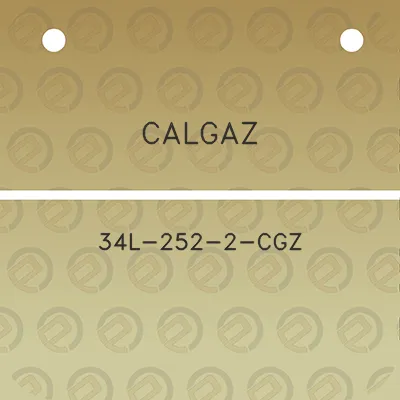 calgaz-34l-252-2-cgz