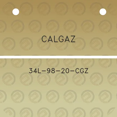 calgaz-34l-98-20-cgz