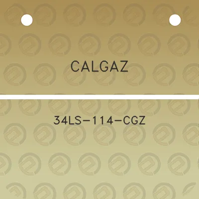 calgaz-34ls-114-cgz