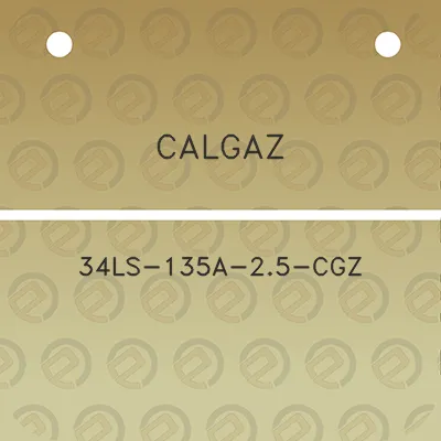 calgaz-34ls-135a-25-cgz