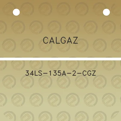 calgaz-34ls-135a-2-cgz