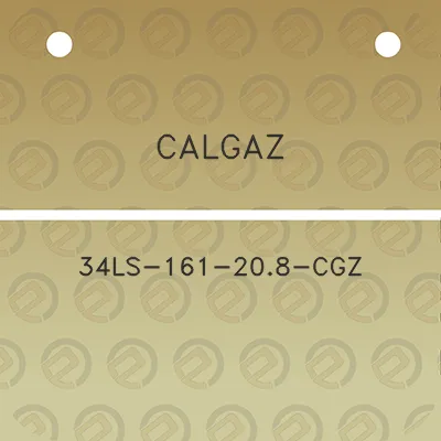 calgaz-34ls-161-208-cgz