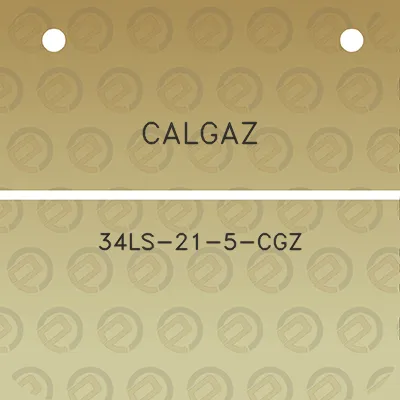 calgaz-34ls-21-5-cgz