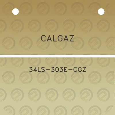 calgaz-34ls-303e-cgz