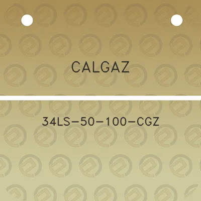 calgaz-34ls-50-100-cgz