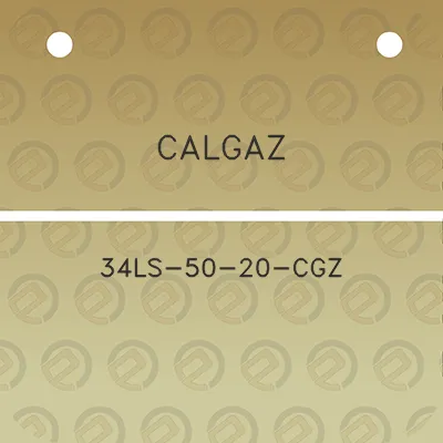 calgaz-34ls-50-20-cgz