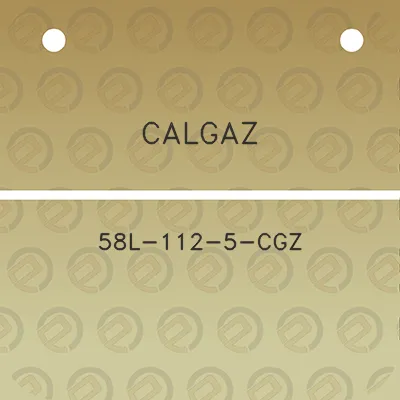 calgaz-58l-112-5-cgz