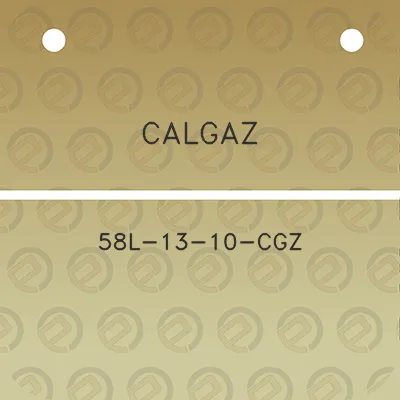 calgaz-58l-13-10-cgz