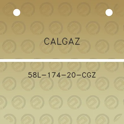 calgaz-58l-174-20-cgz