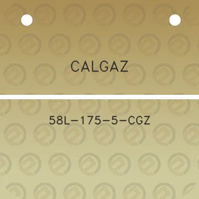 calgaz-58l-175-5-cgz