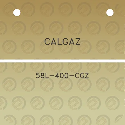 calgaz-58l-400-cgz