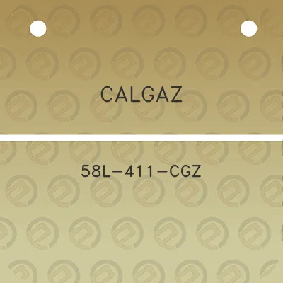 calgaz-58l-411-cgz