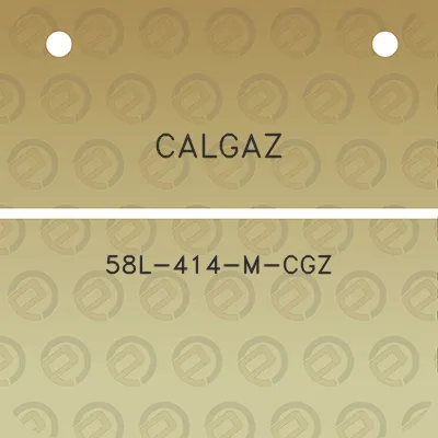 calgaz-58l-414-m-cgz