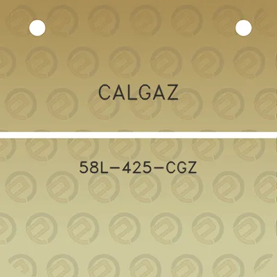 calgaz-58l-425-cgz