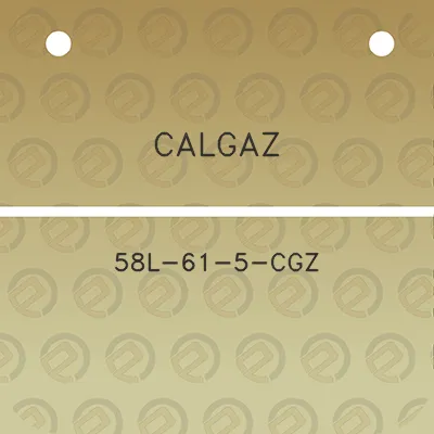 calgaz-58l-61-5-cgz