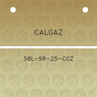 calgaz-58l-98-25-cgz