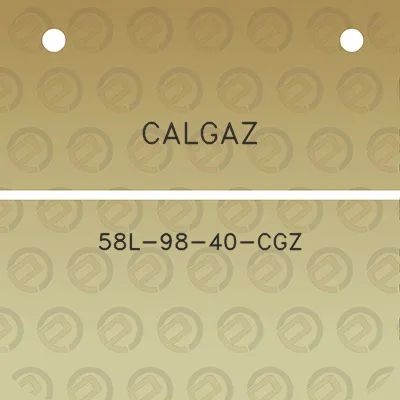 calgaz-58l-98-40-cgz