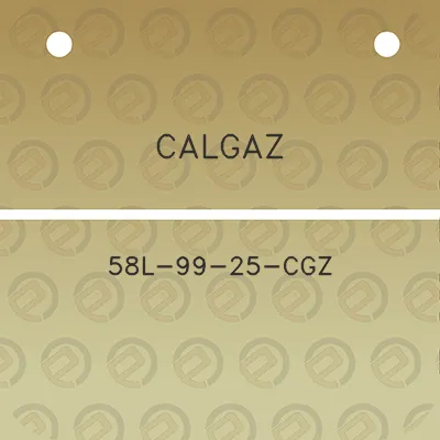 calgaz-58l-99-25-cgz