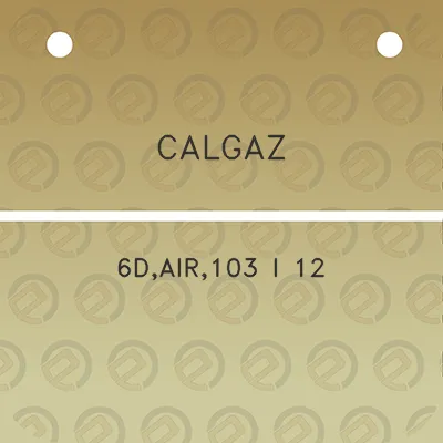 calgaz-6dair103-l-12