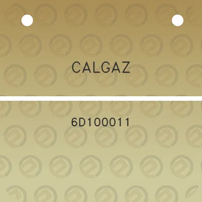 calgaz-6d100011