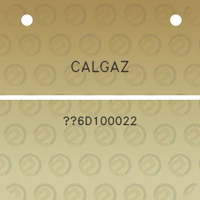 calgaz-6d100022