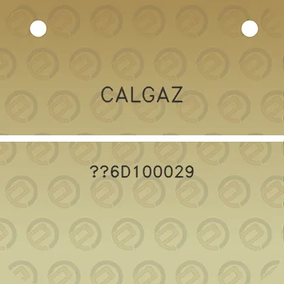 calgaz-6d100029