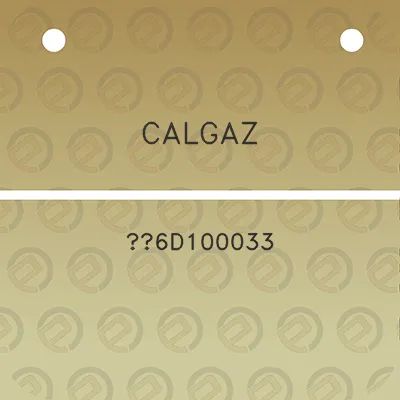 calgaz-6d100033