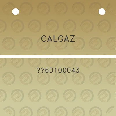 calgaz-6d100043