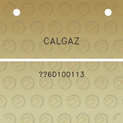 calgaz-6d100113