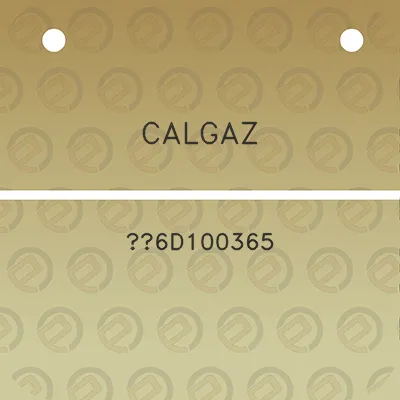 calgaz-6d100365