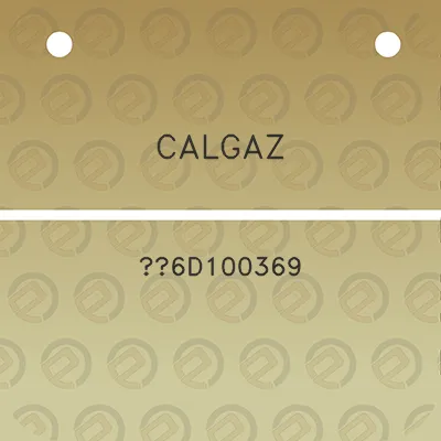 calgaz-6d100369