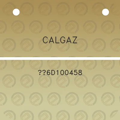 calgaz-6d100458